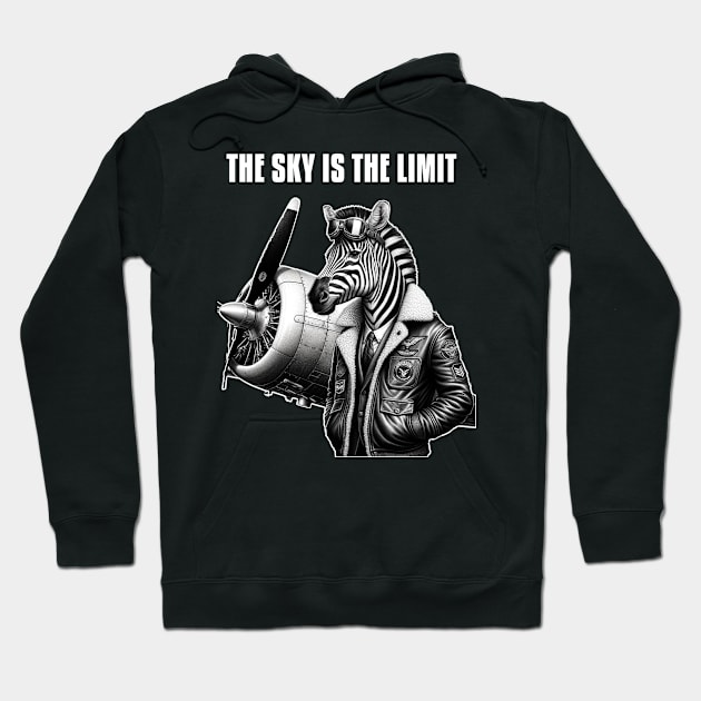 The Sky Is The Limit Hoodie by Merchweaver